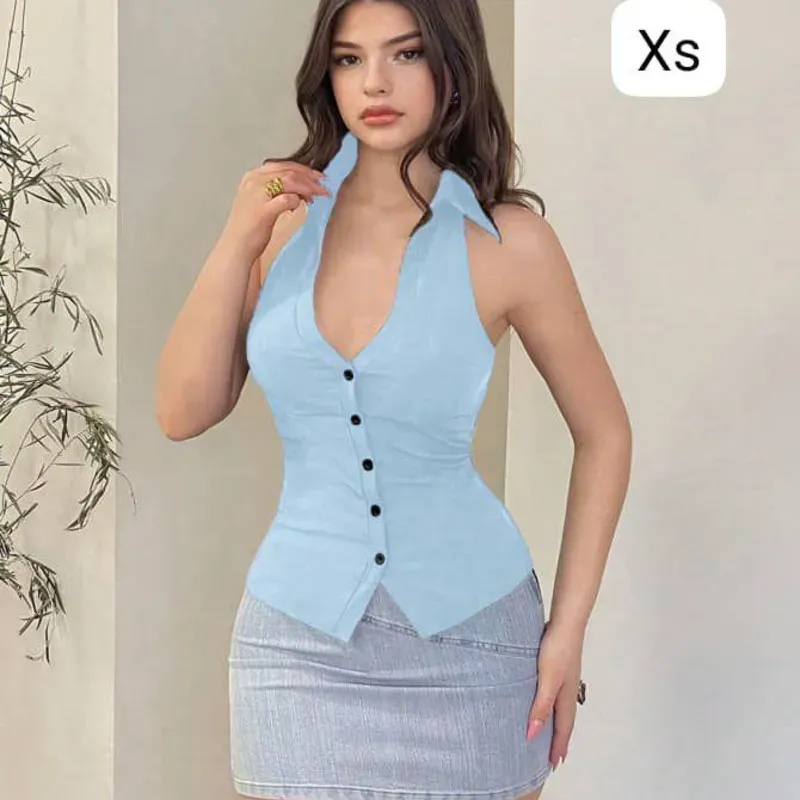  Conjunto Blue Fresh – Estilo juvenil con estructura visual y actitud empoderada