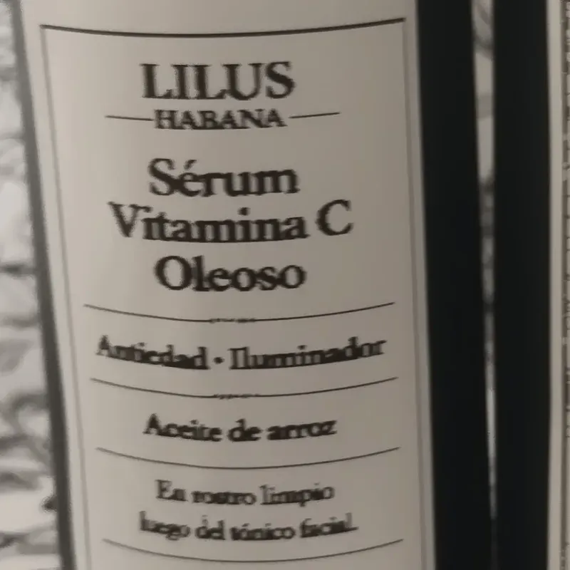 Serum oleoso de vitamina C 30g