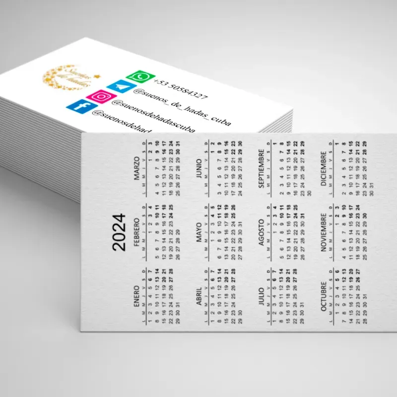 Almanaque personalizado (8u)