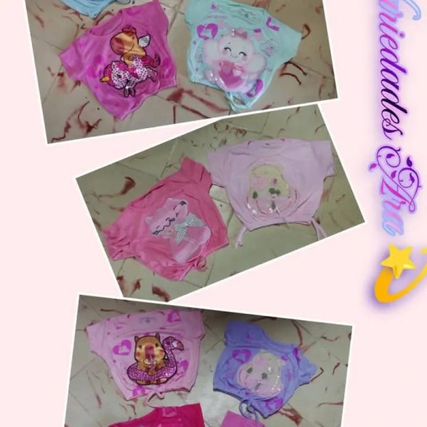 pulover corto para niñas