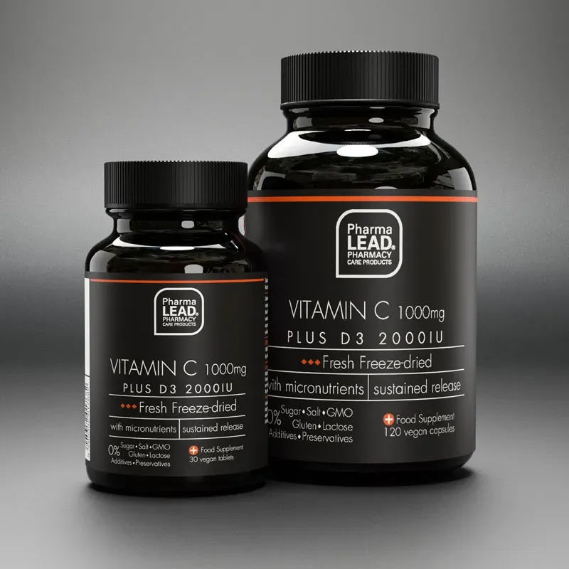 Vitamin C 1000mg Plus D3 2000IU