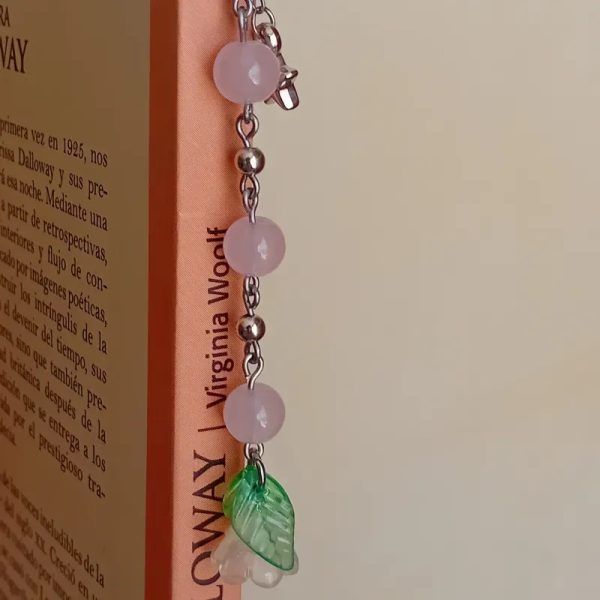 Marcador de cadena con campanilla