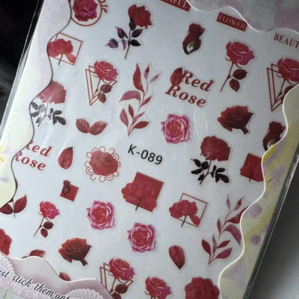 Stiker rosas