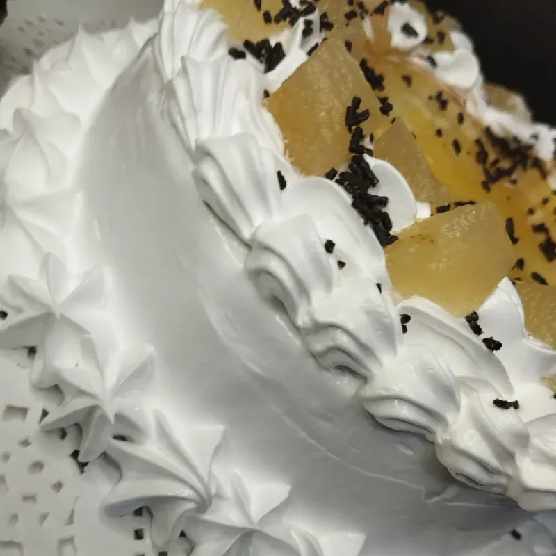  Mini Cake de Melocotón y Pera