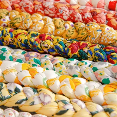 Diademas Trenzadas Estampadas