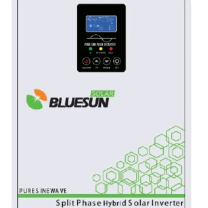 Inversor híbrido de baja frecuencia con salida de tensión 240/120V (split phase) de 10000 W, 48Vdo