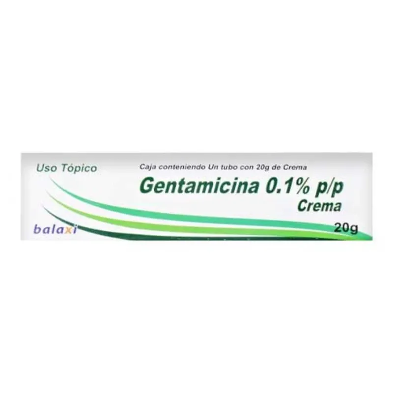 GENTAMICINA 0.1%  20g CREMA