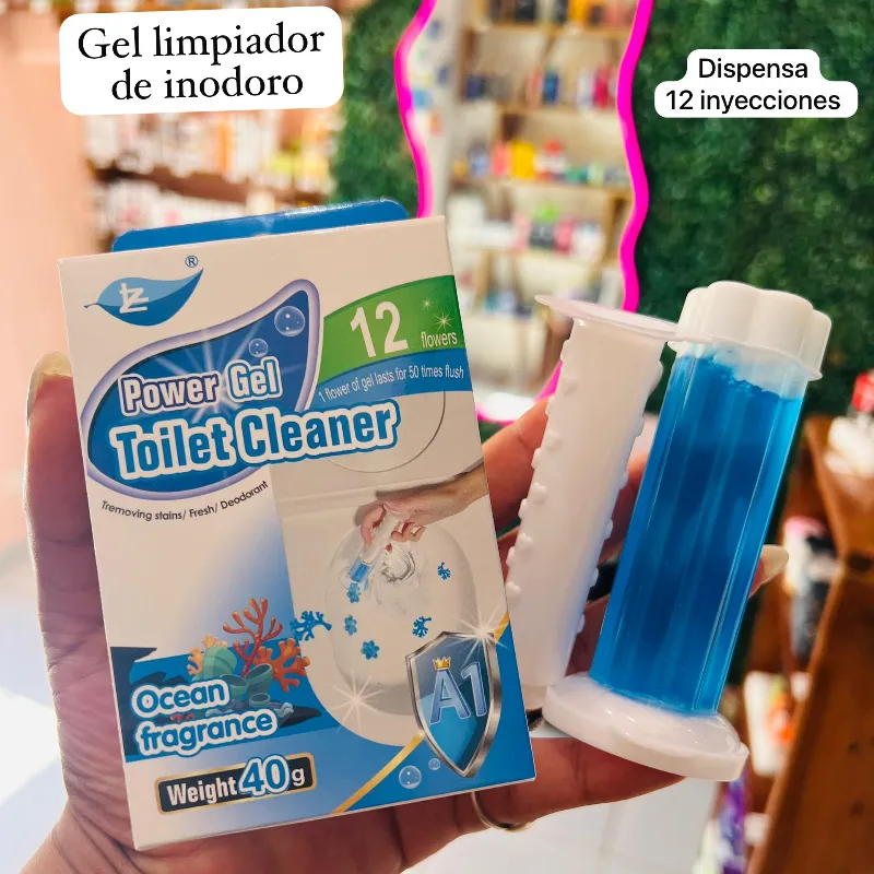 Gel limpiador de inodoro
