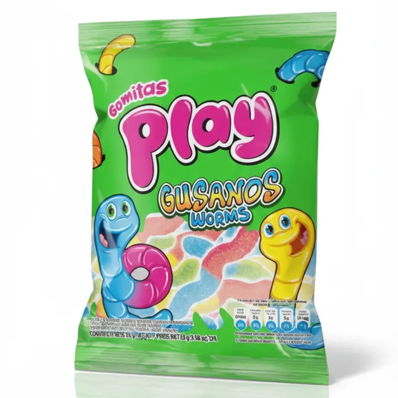 Gomitas en forma de Gusanos Aldor - 8x7gr