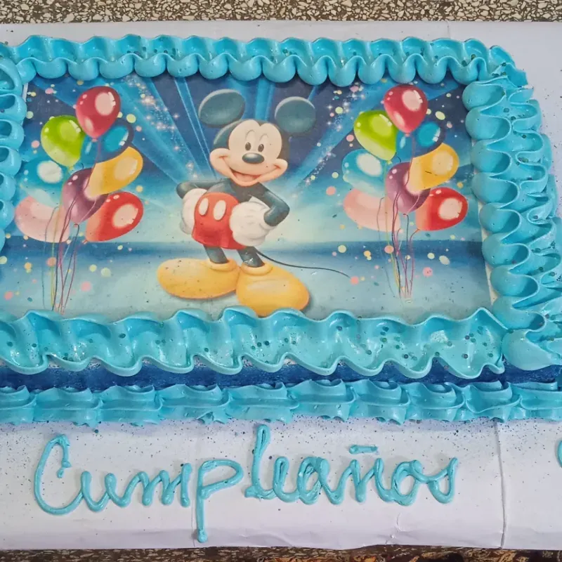 Rectangulares personalizados con papel comestible