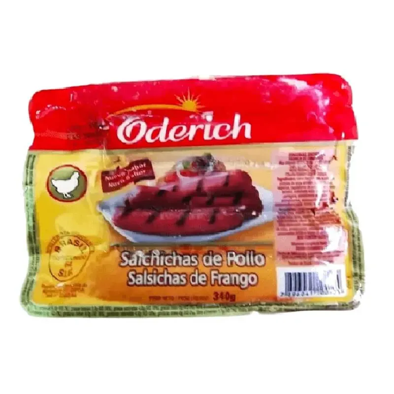 Paquete salchichas de pollo 340g (10uds)