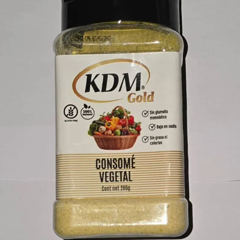 Consomé Vegetal KDM Gold 280 g