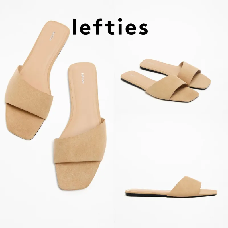 Lefties sandalias planas