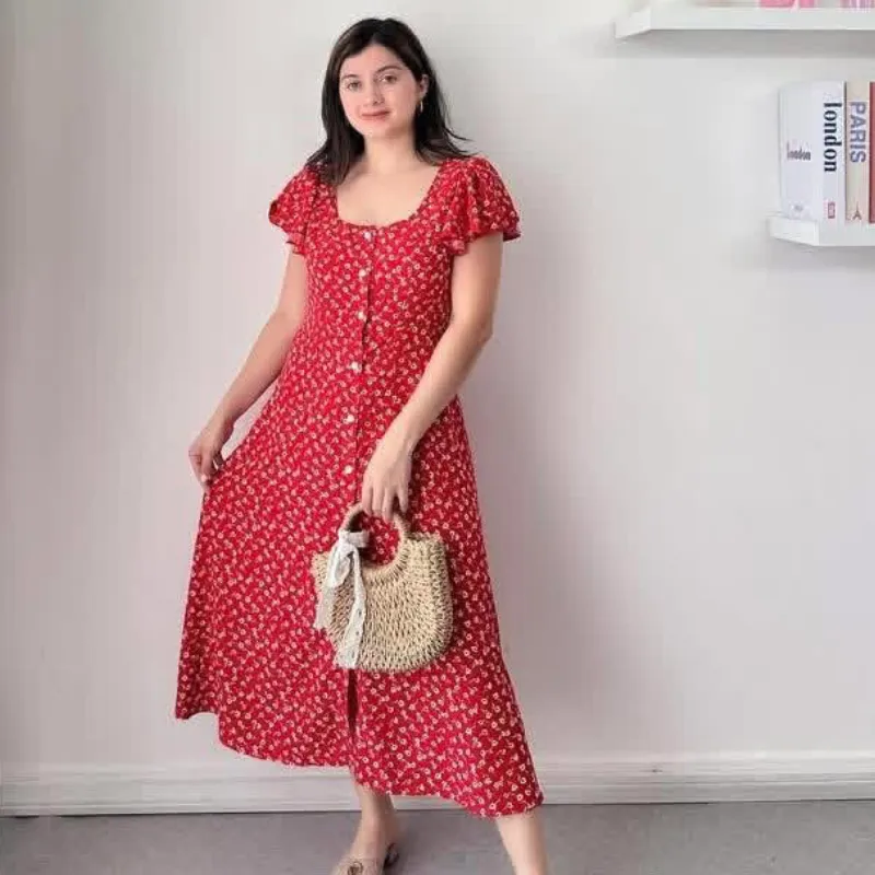  Vestido rojo 