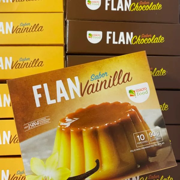Flan de vainilla 90g