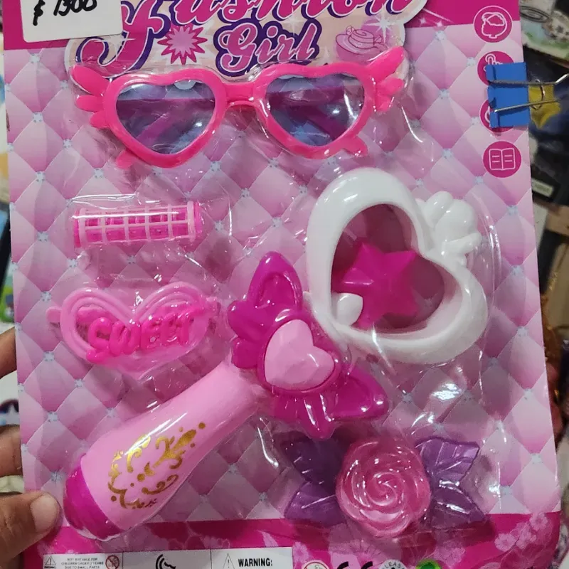 Varita con espejuelos y accesorios