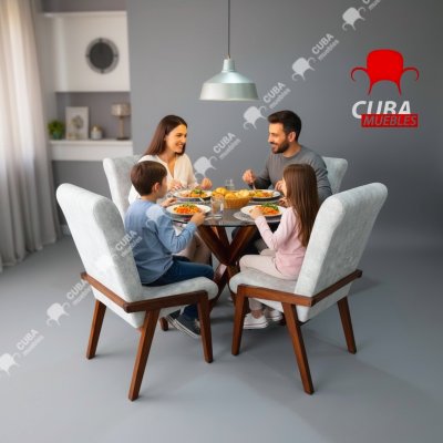 Comedor Mónaco 4 sillas