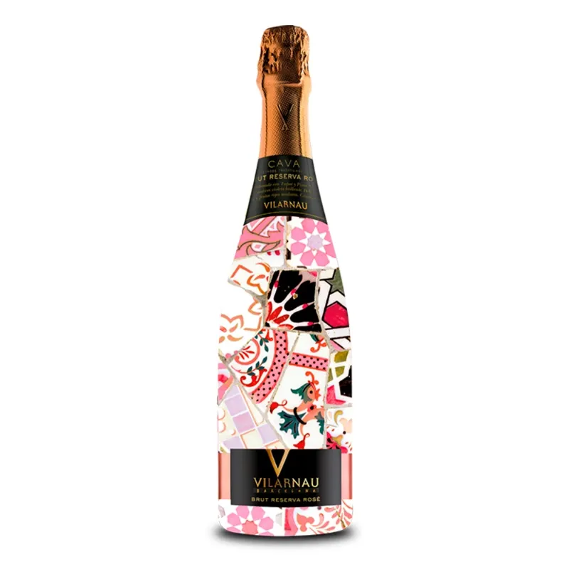 Cava Brut Rosé VILARNAU Reserva 750ml/6 Caja
