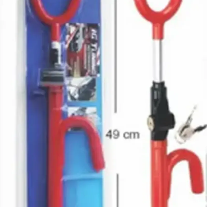 Bastón de seguridad rojo