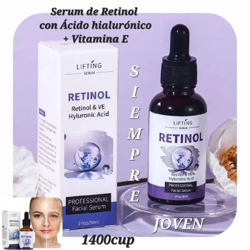Serum de Retinol con Ácido Hialurónico