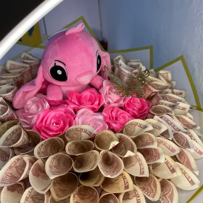  Ramo con Dinero y Peluche