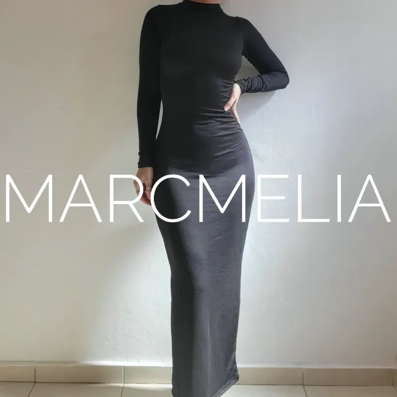 VESTIDO PULOVITO C/MANGAS Y ABERT. (ENCARGO)