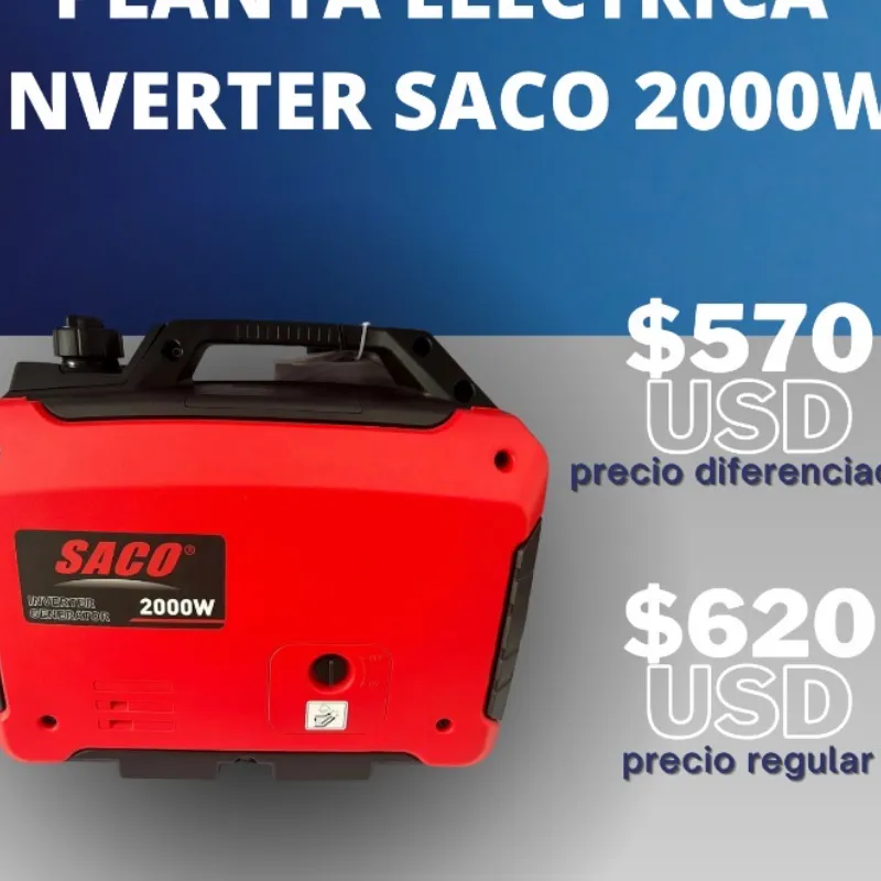 PLANTA ELÉCTRICA INVERTER SACO 2000W