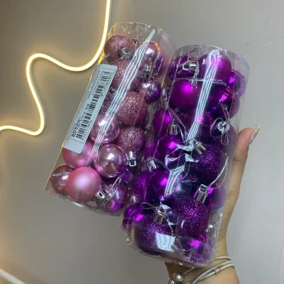 Set de 24pcs (3cm) Rosado