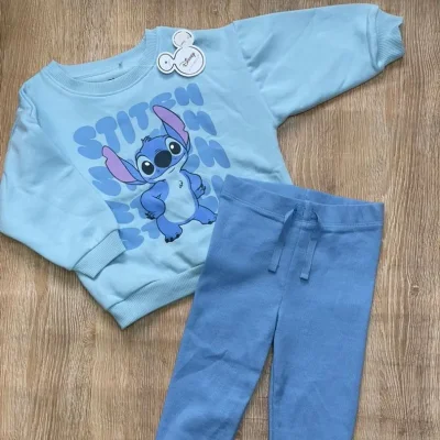 Conjunto con Stitch color azul