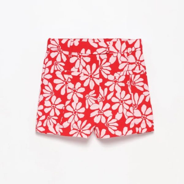 Short estampado de tela