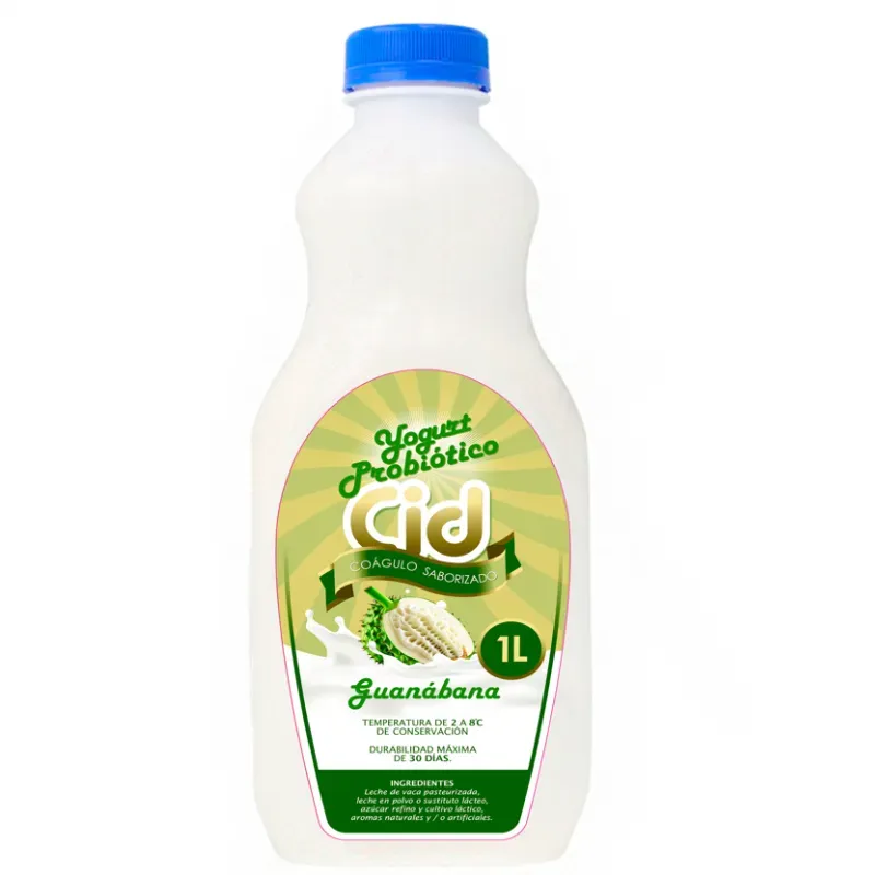 Yogurt cid sabor guanabana 1L