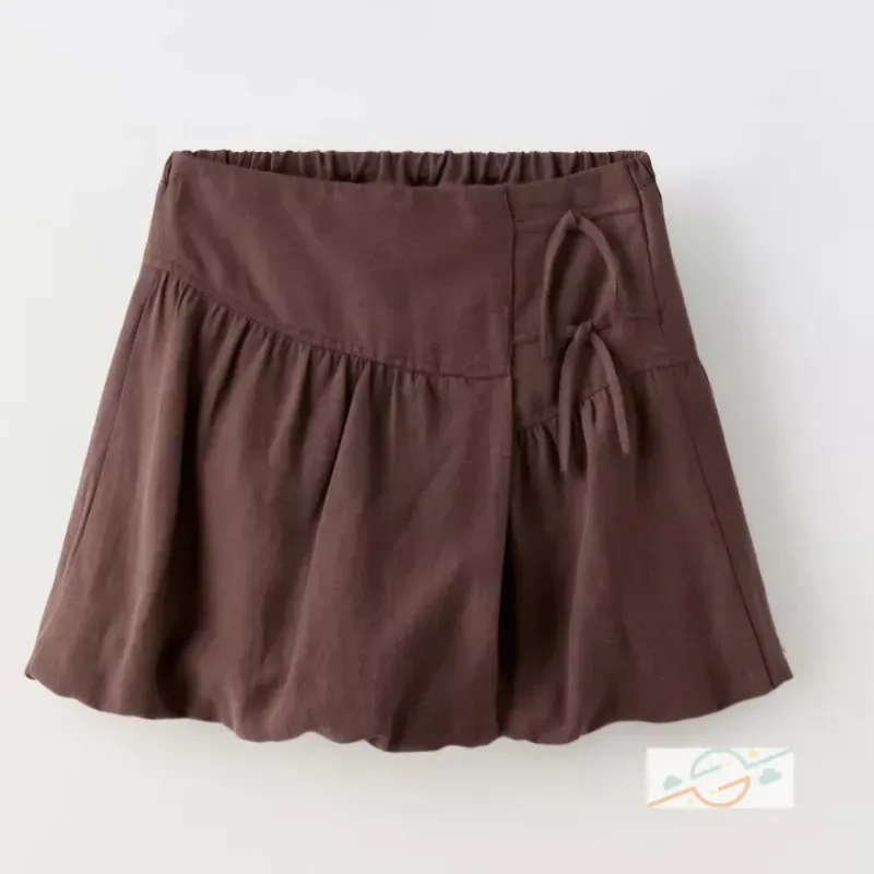 Falda marrón ZARA
