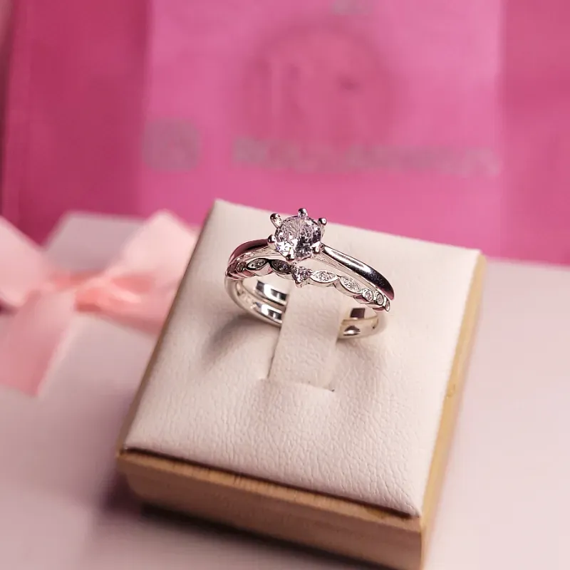 Juego de anillos Dahlia