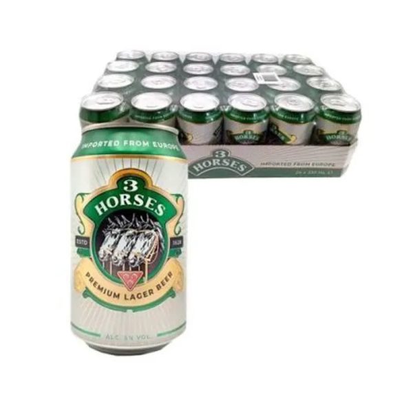 Cerveza 3 horses