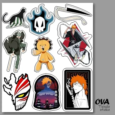 Pack de stickers Bleach