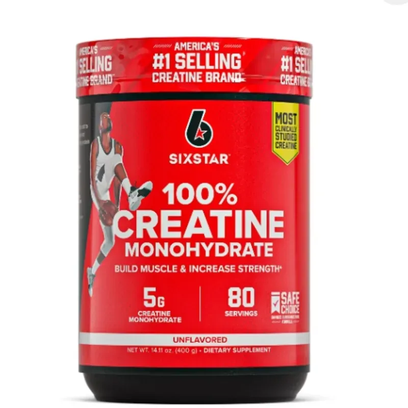 Polvo de creatina 100% Six Star Pro