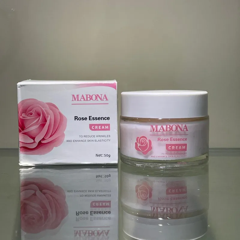 Crema facial de rosas 
