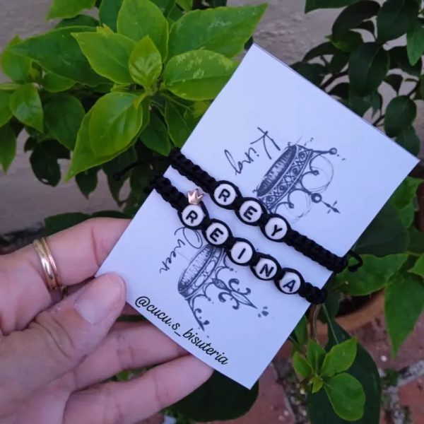Set de pulseras para compartir
