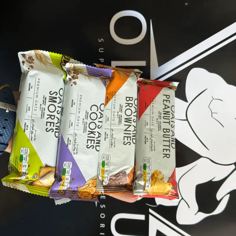 Barras de proteína lino