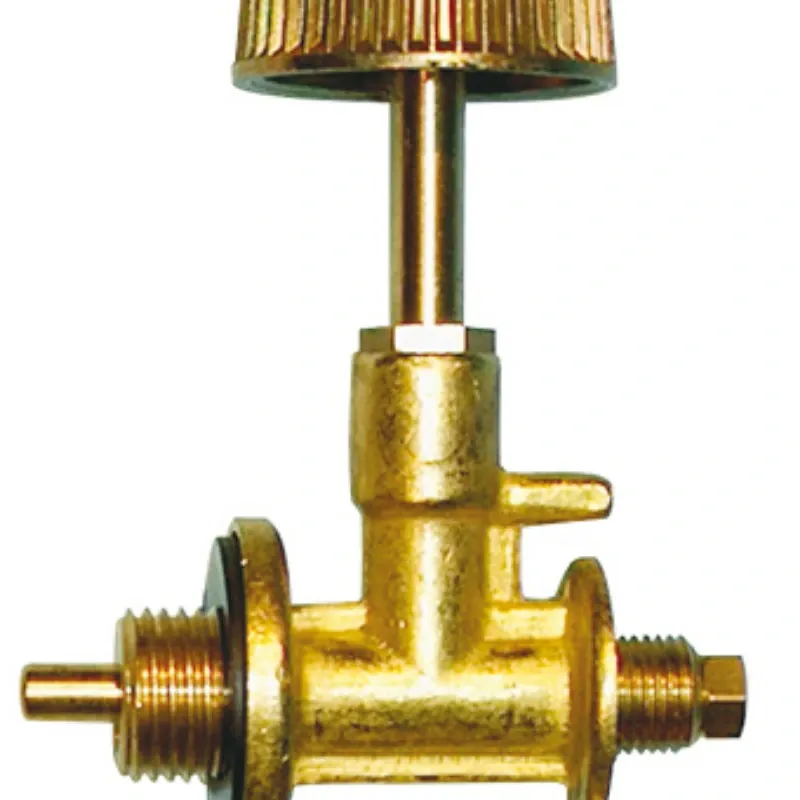 Llave de paso de aguja