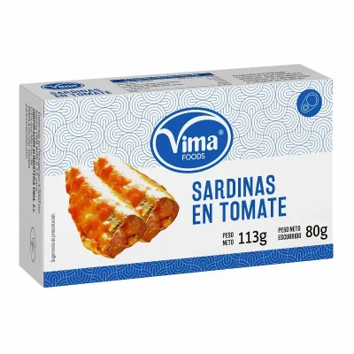SARDINAS, EN TOMATE,113 GR 1001399 PRECIO 1.22