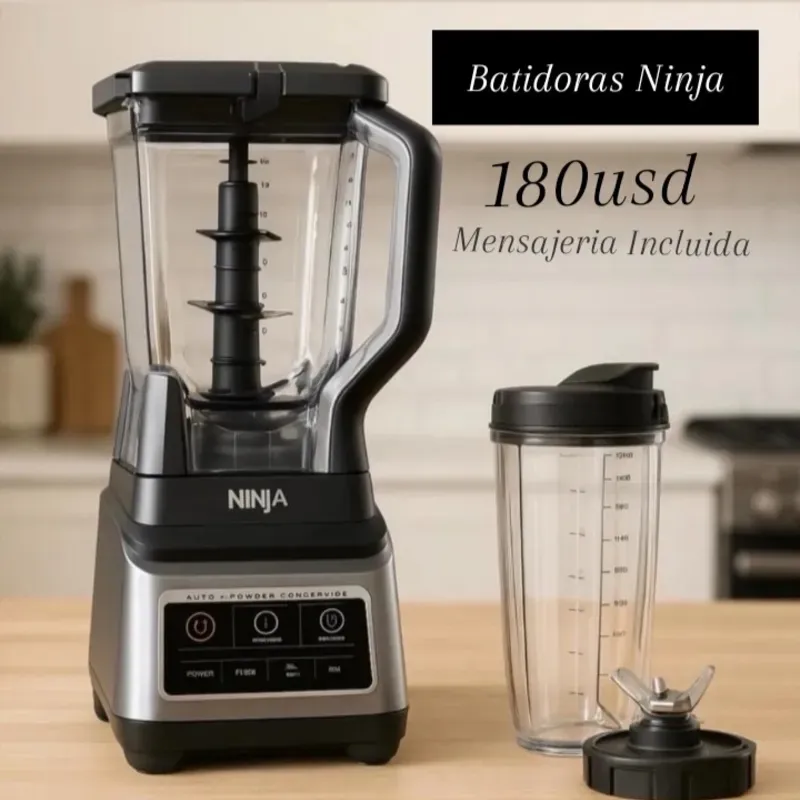 Batidora Ninja con 2 Vasos