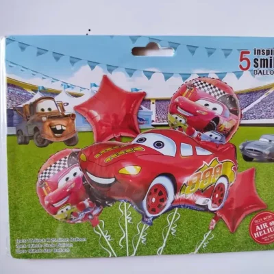 Set de globos de 5 piezas temáticos y de fiesta