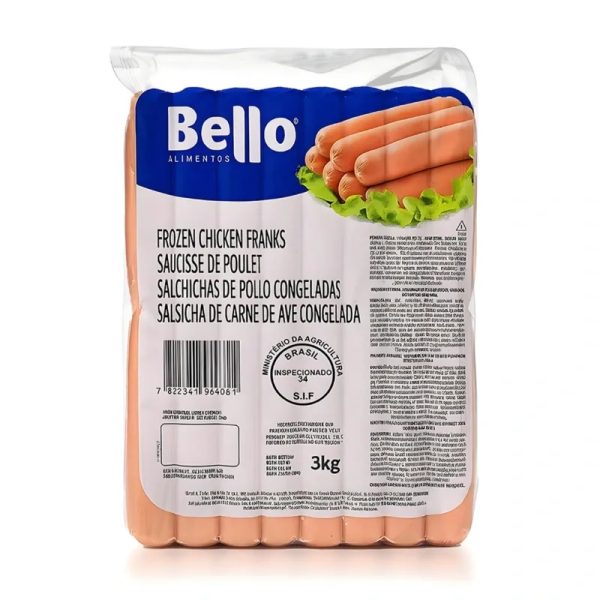 Salchicha de Pollo 3Kg