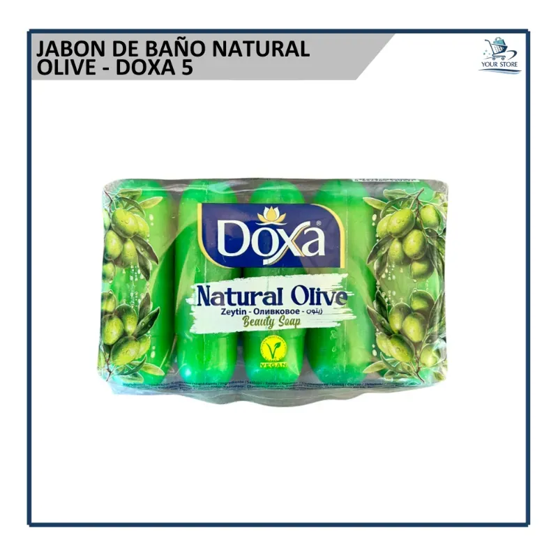 Jabón de Baño Natural Olive - Doxa (5u)