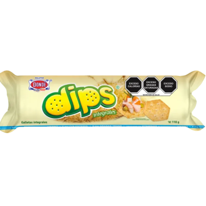 Galletas Dips integrales Dondé 16 x 110 g