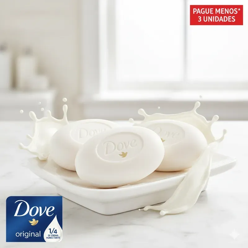 Jabones Dove (pqte 3 u)