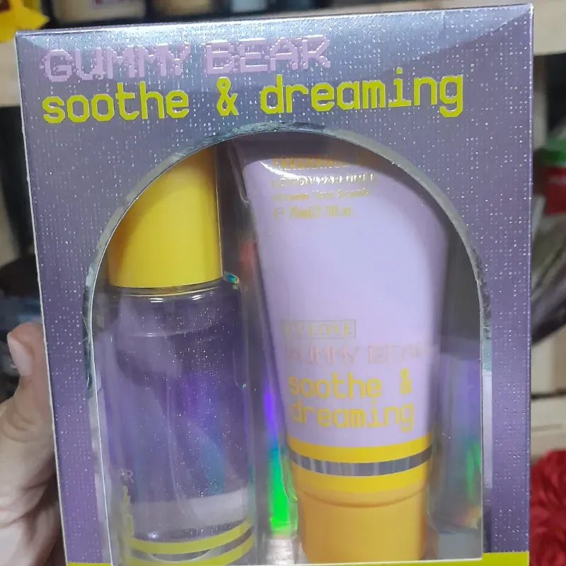 Set de colonia y crema para la piel