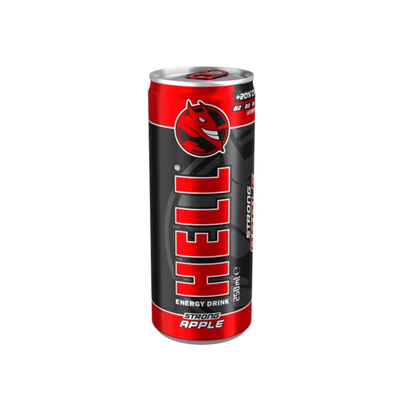 Bebida energizante Hell Manzana  250 ML