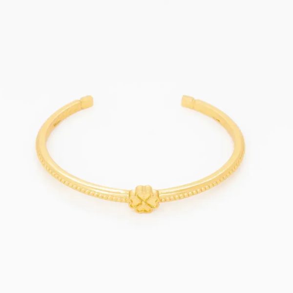 Brazalete Trebol AVEMARÍA X TERS sin relleno de color